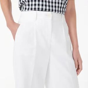 High rise, wide leg linen. P6 loose fit